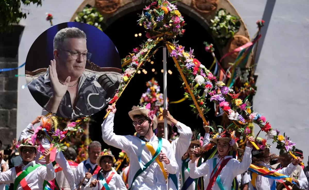 Romería de Tegueste en Tenerife / MONTAJE AH - EFE