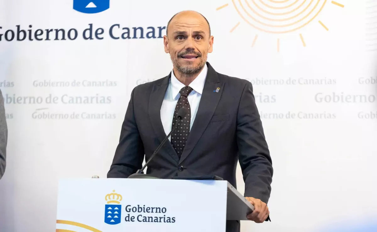 El viceconsejero de la Presidencia y portavoz del Gobierno de Canarias, Alfonso Cabello. Archivo EFE / Miguel Barreto