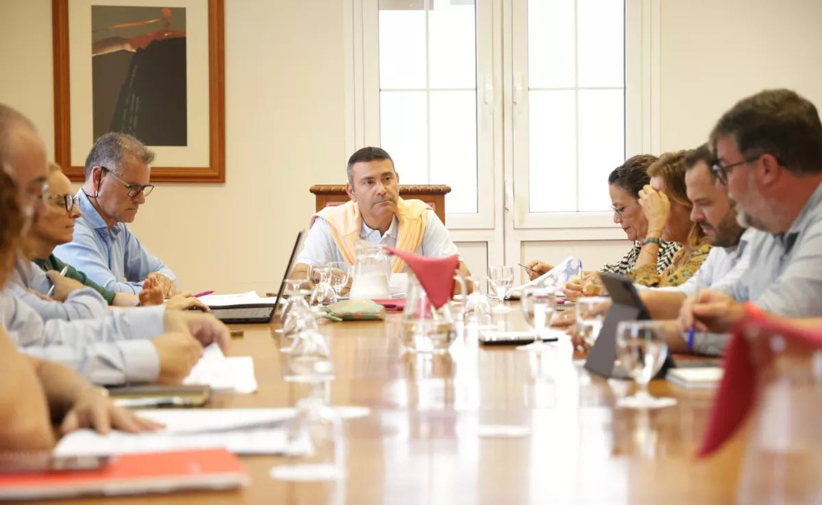 El presidente del Consorcio y del Cabildo de Lanzarote, Oswaldo Betancort. / AH