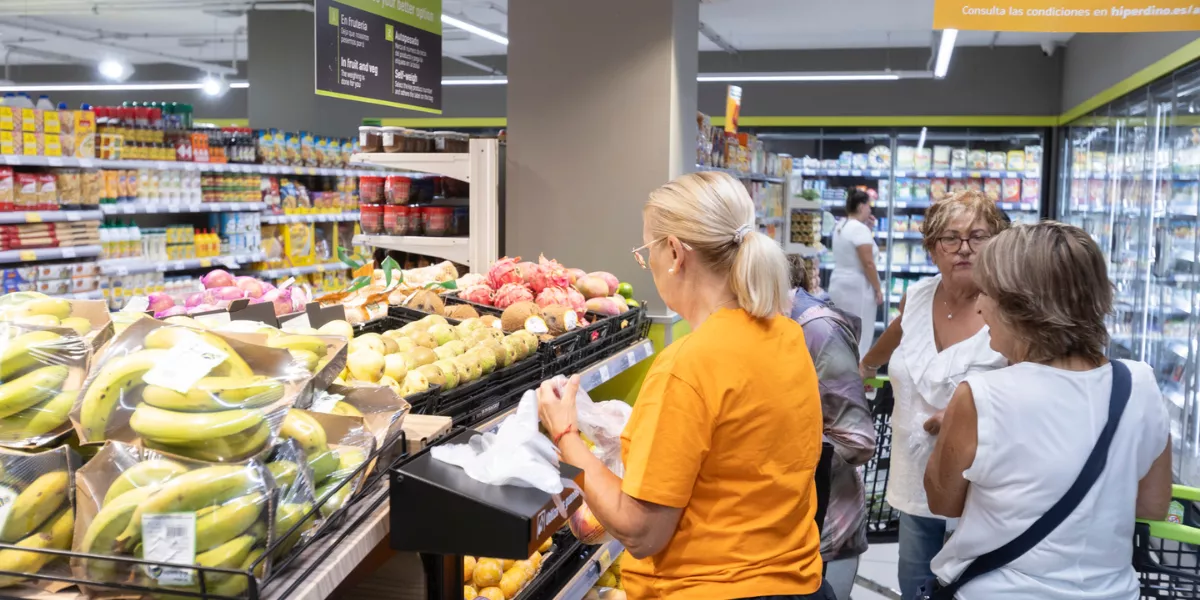 Imagen del nuevo SuperDino de Candelaria, en Tenerife / HIPERDINO
