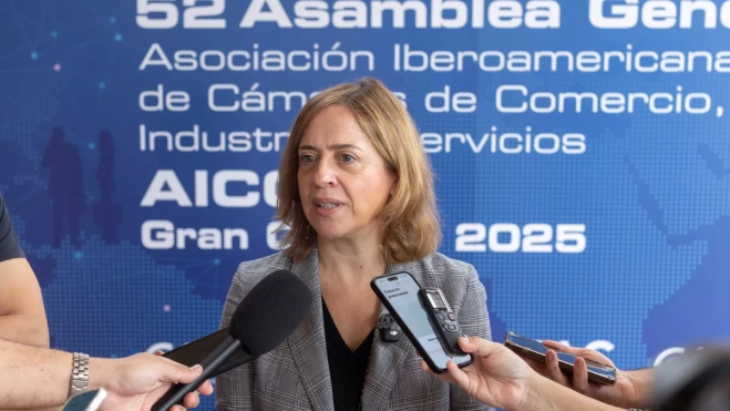 La secretaria de Estado de Comercio, Amparo López SenovillaEFE QUIQUE CURBELO (1)