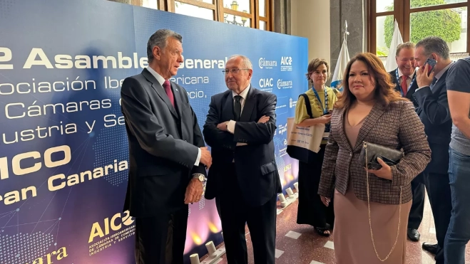 José Luis Bonet, presidente de la Cámara de Comercio de España, en el foroAH