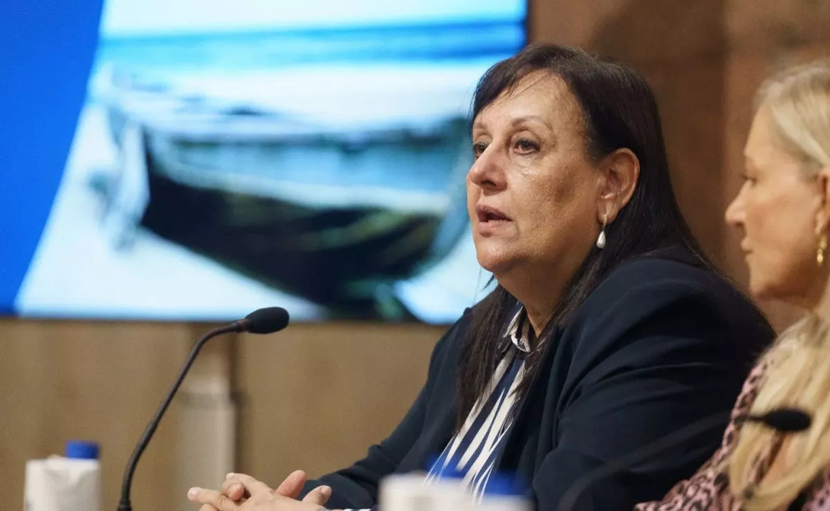 Fiscal superior de Canarias, María Farnés Martínez. /EFE/Ramón de la Rocha