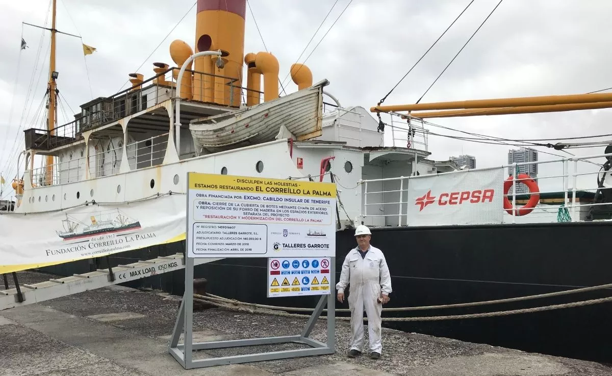 Correillo de La Palma en el Puerto de Santa Cruz|CEDIDA