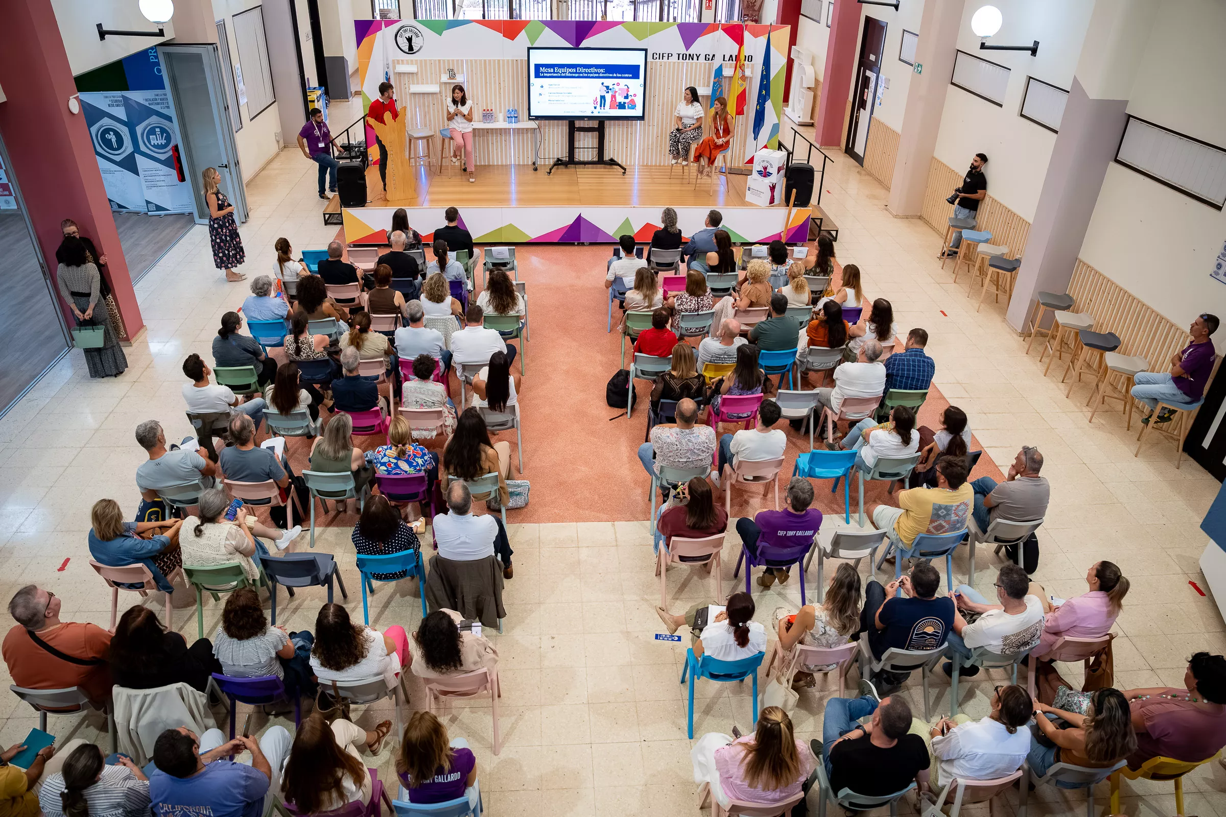 Más de un centenar de docentes de FP se forman en Canarias para frenar el abandono escolar. CEDIDA
