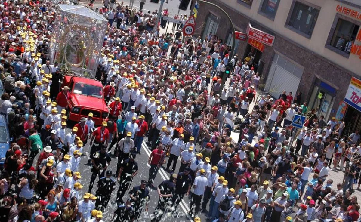 VIsita de La Virgen de Candelaria a Santa Cruz en 2018|NIVARIENSE