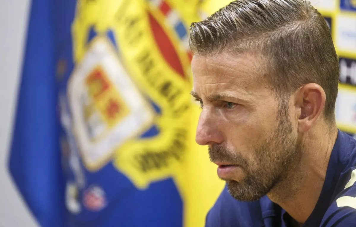 El entrenador de la UD Las Palmas, Luis García. ARCHIVO EFE