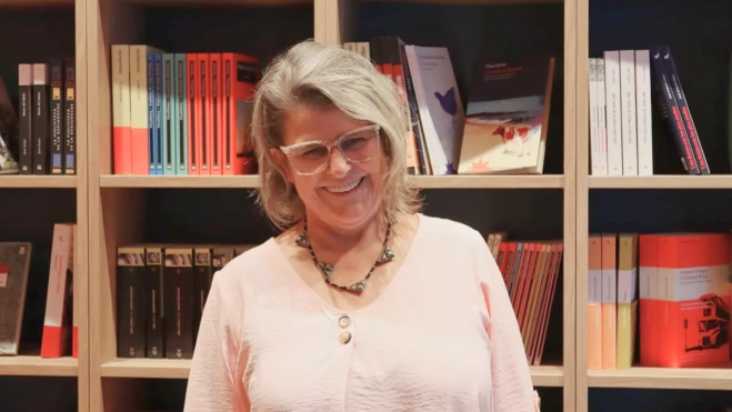 Dácil Zurita, propietaria de La Pardela, nueva librería en Santa Cruz de Tenerife. ATLÁNTICO HOY (1) Dácil Zurita, propietaria de La Pardela, nueva librería en Santa Cruz de Tenerife. ATLÁNTICO HOY (1)