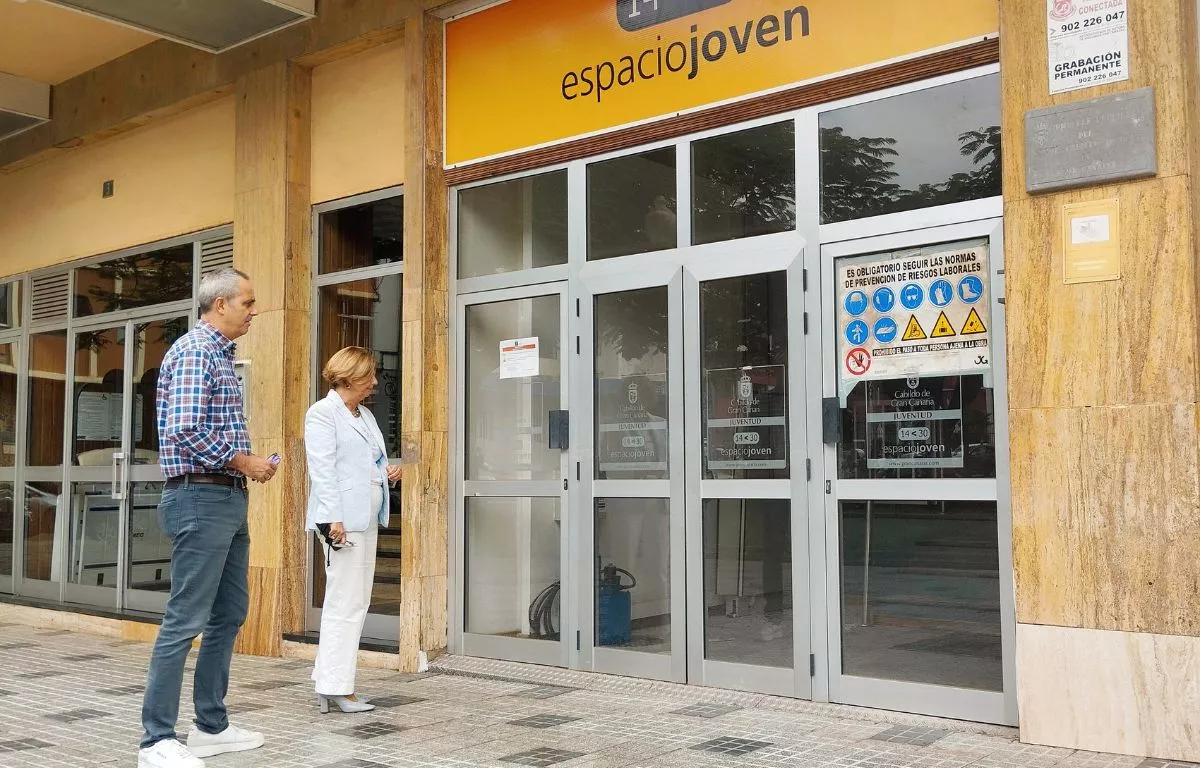 Espacio Joven de Las Palmas de Gran Canaria, cerrado actualmente. CEDIDA