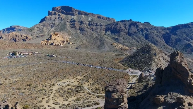 Vista aérea del Parque Nacional del Teide. IMAGEN DE LA RED Vista aérea del Parque Nacional del Teide. IMAGEN DE LA RED