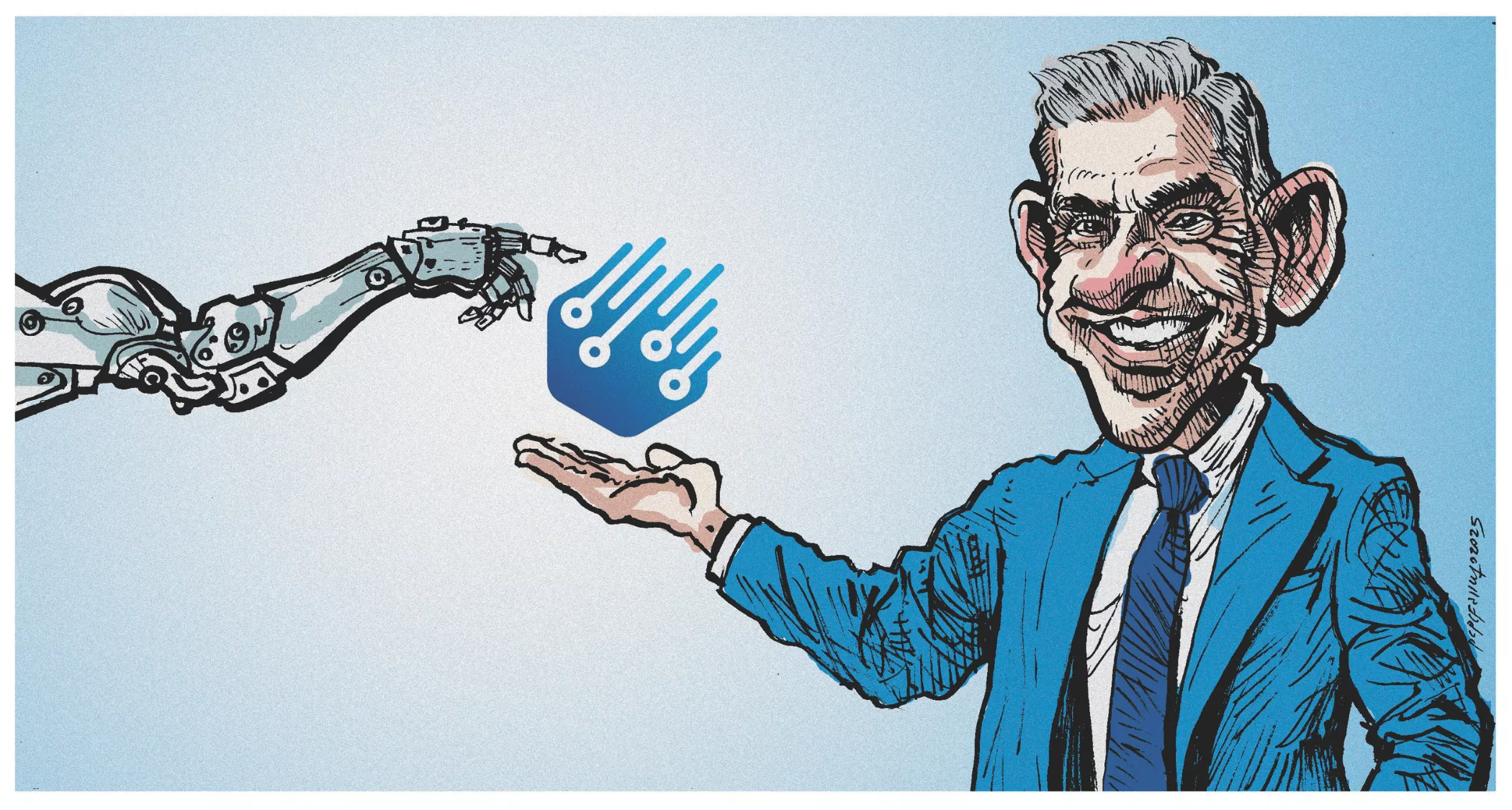 Fran Carballo, de Gravitad, por Farruqo. 