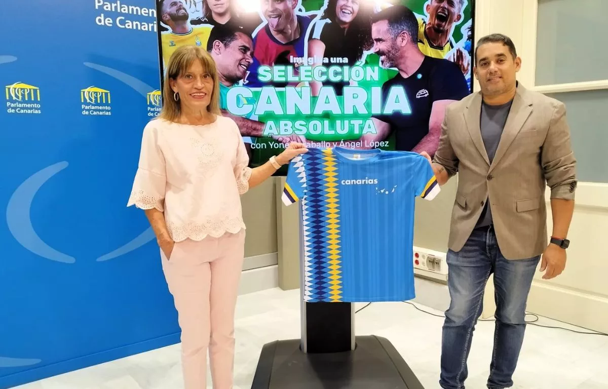Nueva Canarias propone reactivar las selecciones canarias de fútbol masculino y femenino. CEDIDA