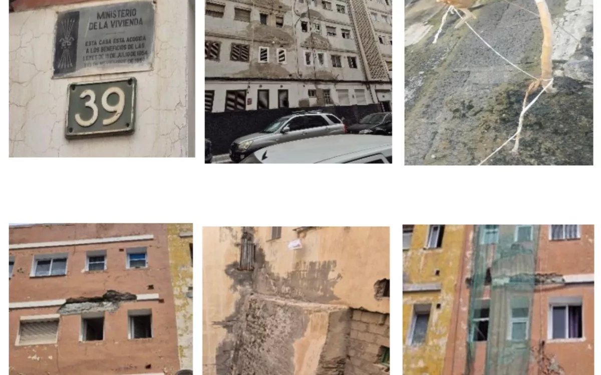 Vecinos de San Francisco denuncian el abandono del barrio. / AH