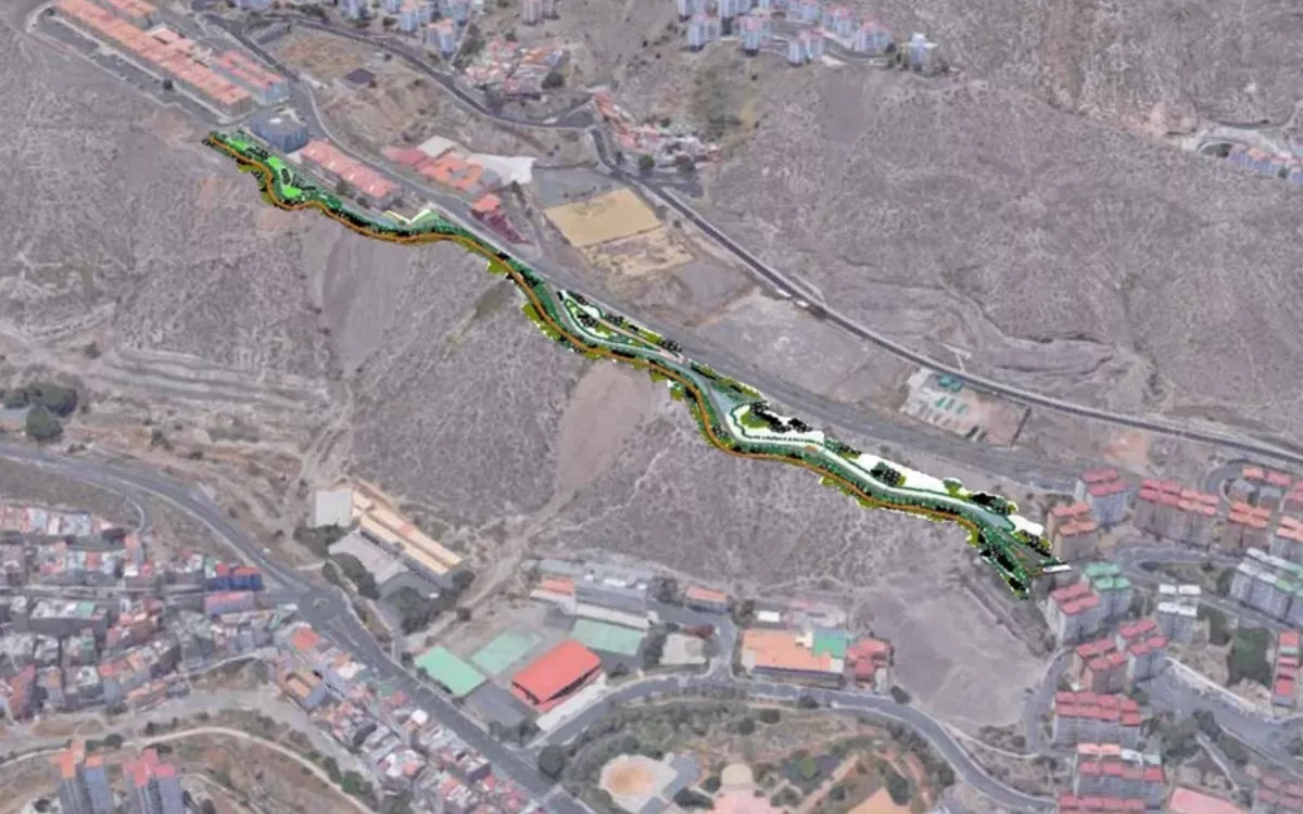 El Ayuntamiento deja desierta la licitación de la senda verde entre El Lasso y Pedro Hidalgo. / AH