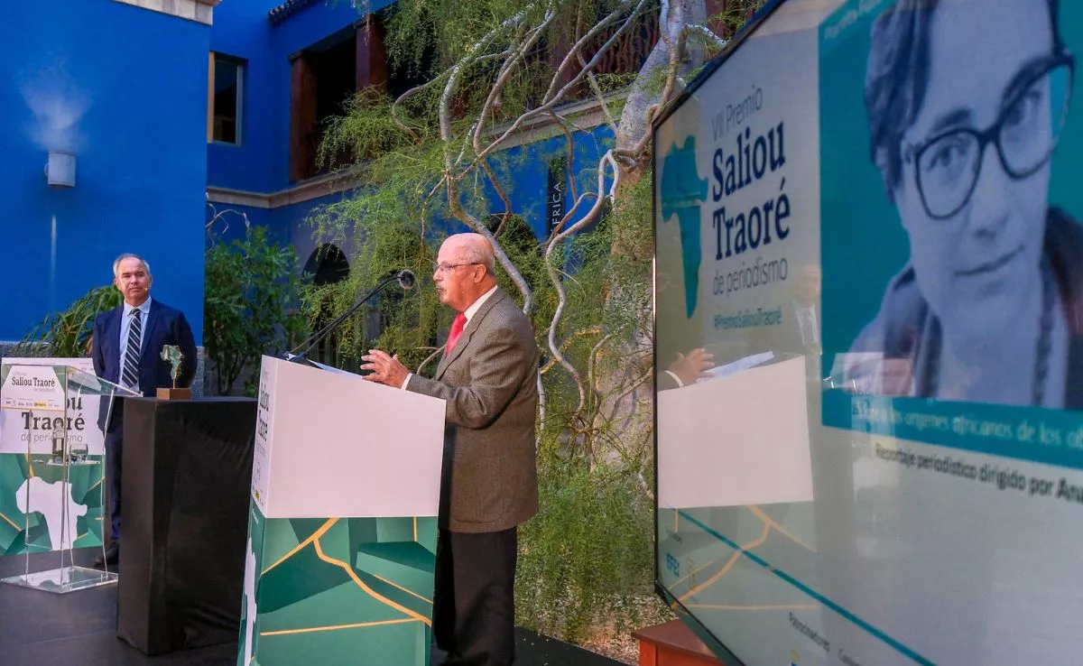 Entrega del premio Saliou Traoré de Periodismo en Casa África|EFE