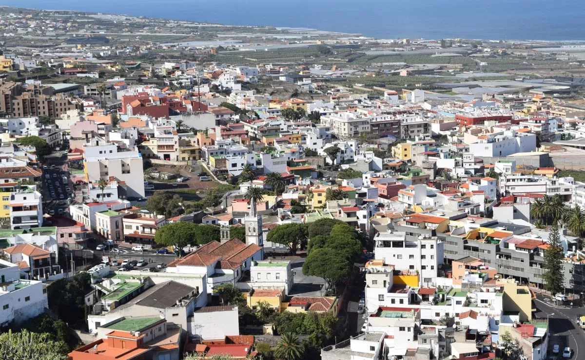 Vista aérea de Tejina|CEDIDA 