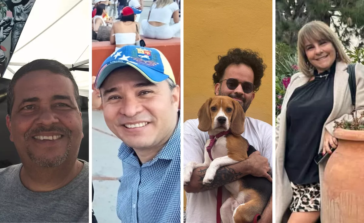 Venezolanos en Canarias dan su opinión sobre el Premio Nobel de la Paz a María Corina Machado / MONTAJE AH