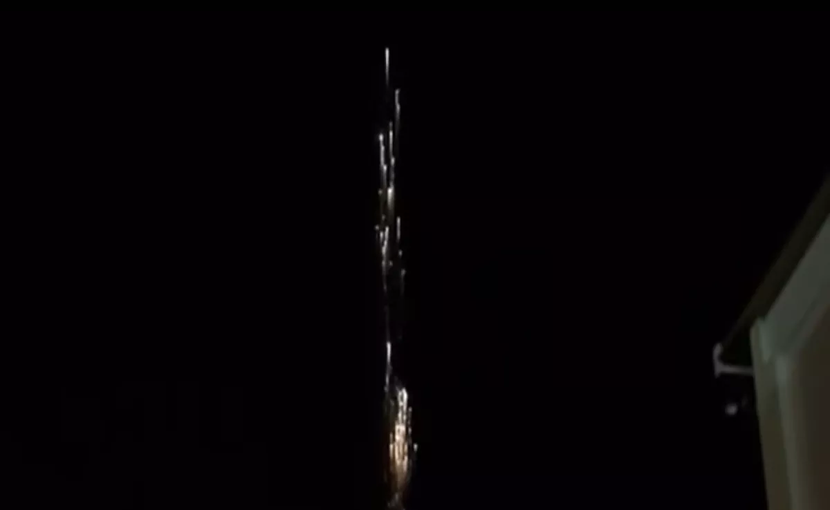 Parte de los fragmentos captados en los cielos de Canarias. / ROHAN GOES-X