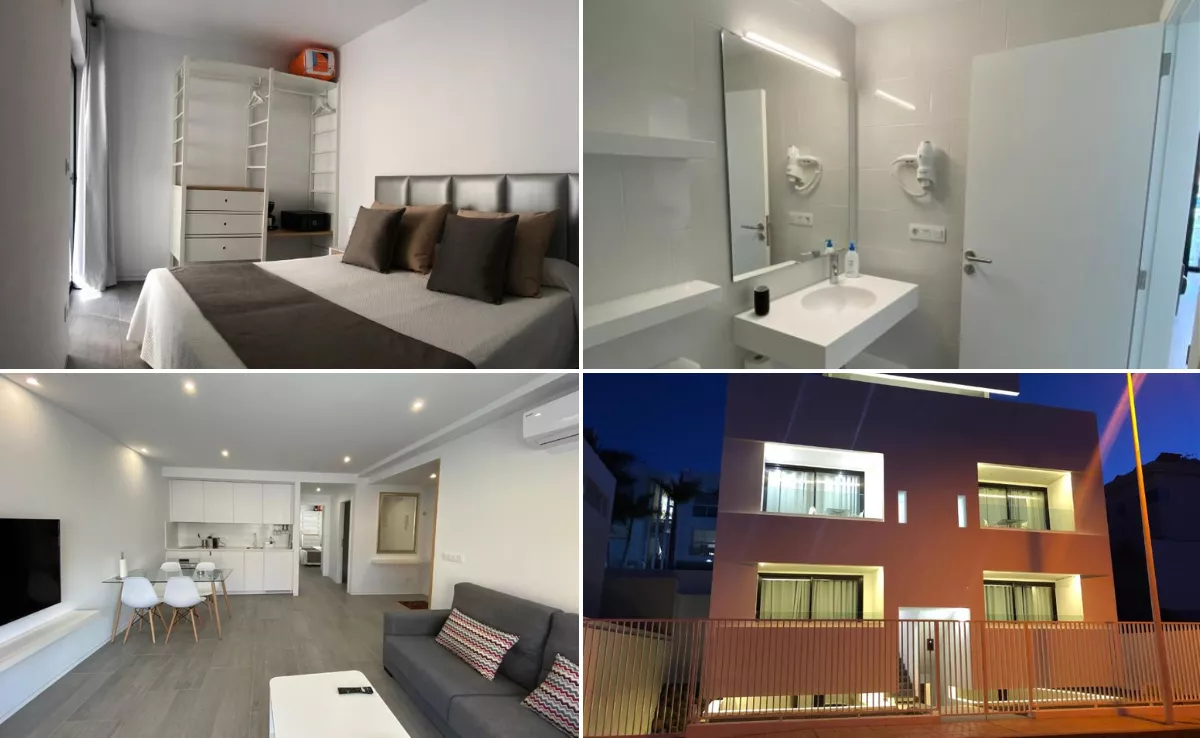 Detalles de las viviendas vacacionales que explota Miguel Ángel Padrón, exjefe de Parques y Jardines del Ayuntamiento de Las Palmas de Gran Canaria, investigado por cohecho y blanqueo en el 'caso Valka'. / AH