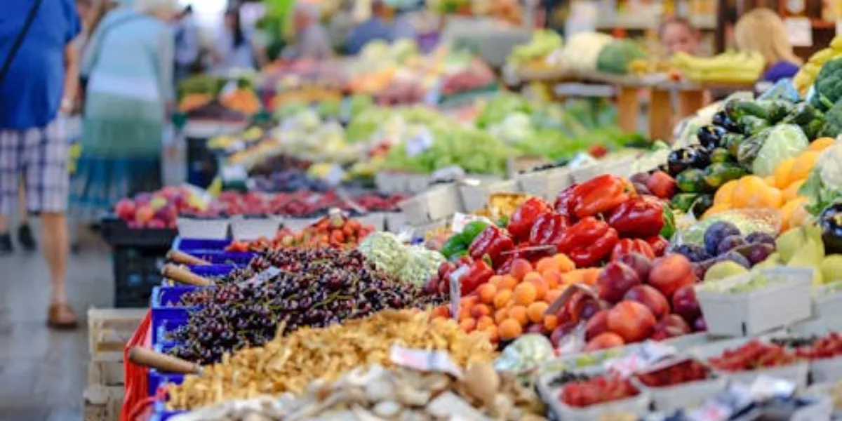 Imagen de un mercado agrícola / PEXELS