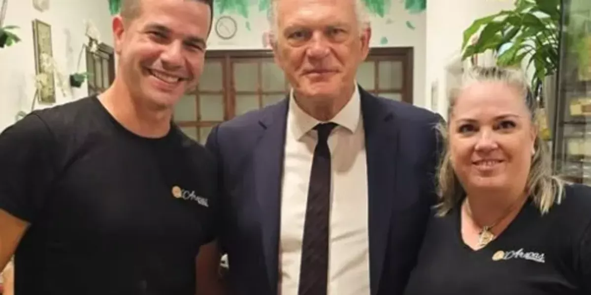 Imagen del restaurante que ha conquistado al periodista Pedro Piqueras durante sus vacaciones / Q'AREPAS