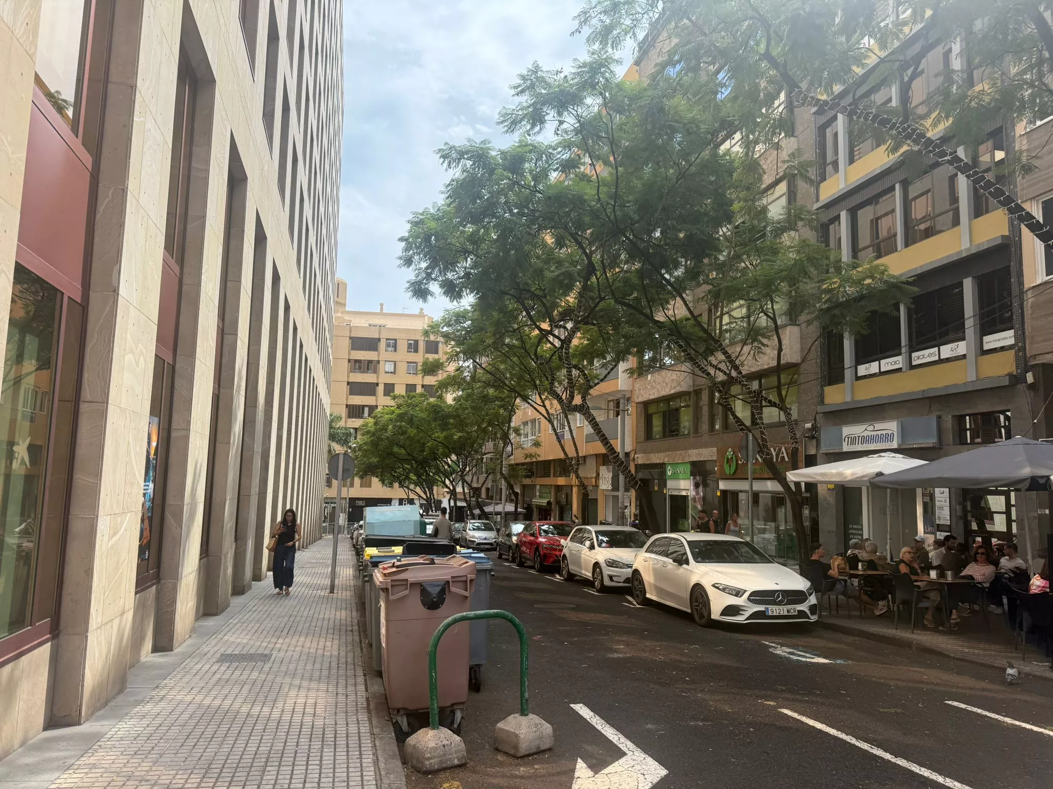 Imagen de la calle Puerto Escondido de Santa Cruz de Tenerife. / ATLÁNTICO HOY 