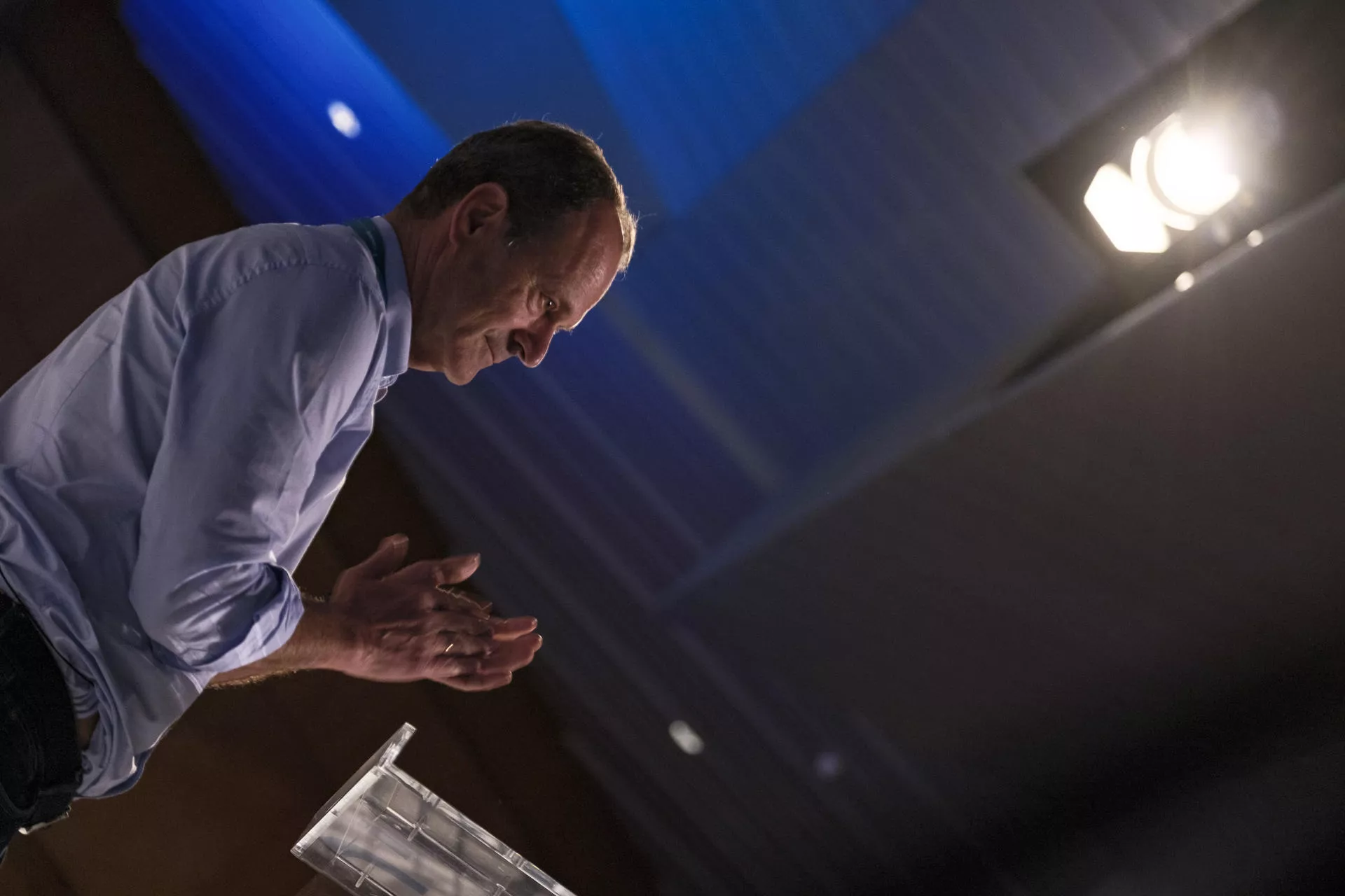 Óscar Hernández: "Decir que Primero Canarias se va a integrar en CC es absolutamente falso". / ÁNGEL MEDINA-EFE