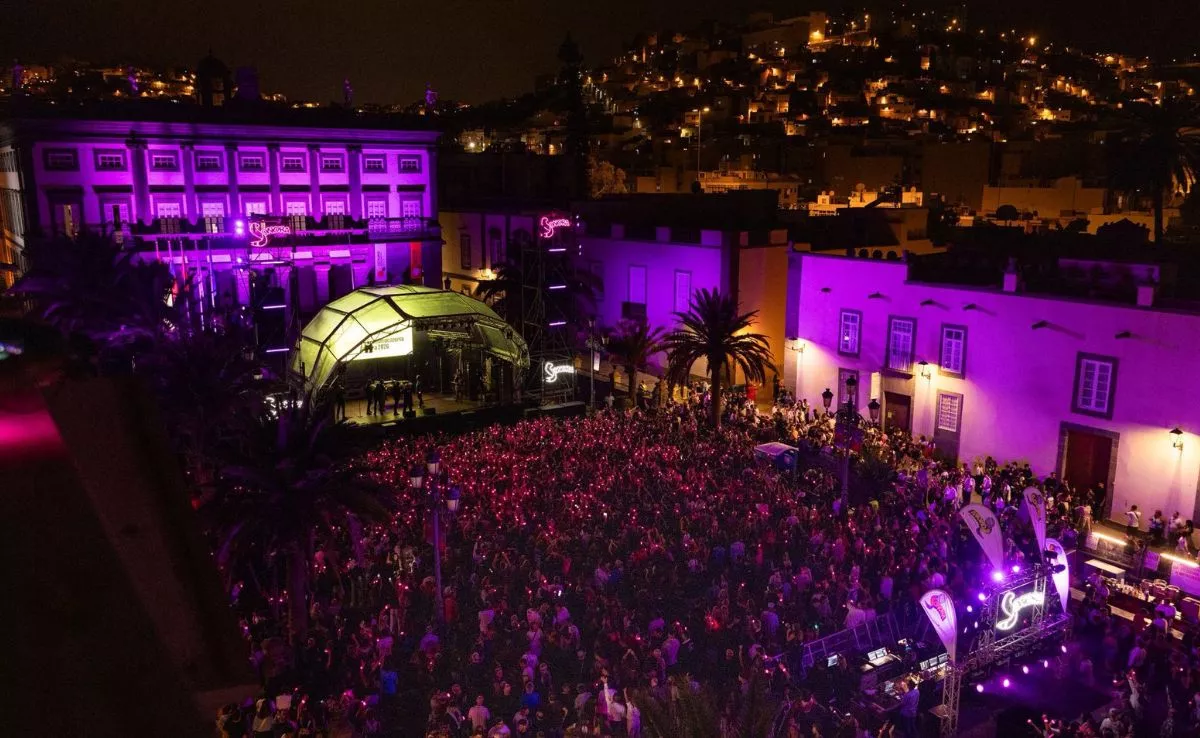 Festival Sonora plaza de Santa Ana|AH