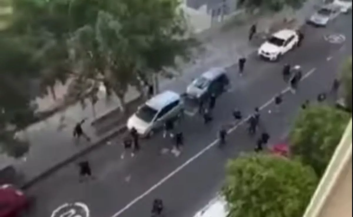 Altercado entre ultras que viajaron a Las Palmas|AH