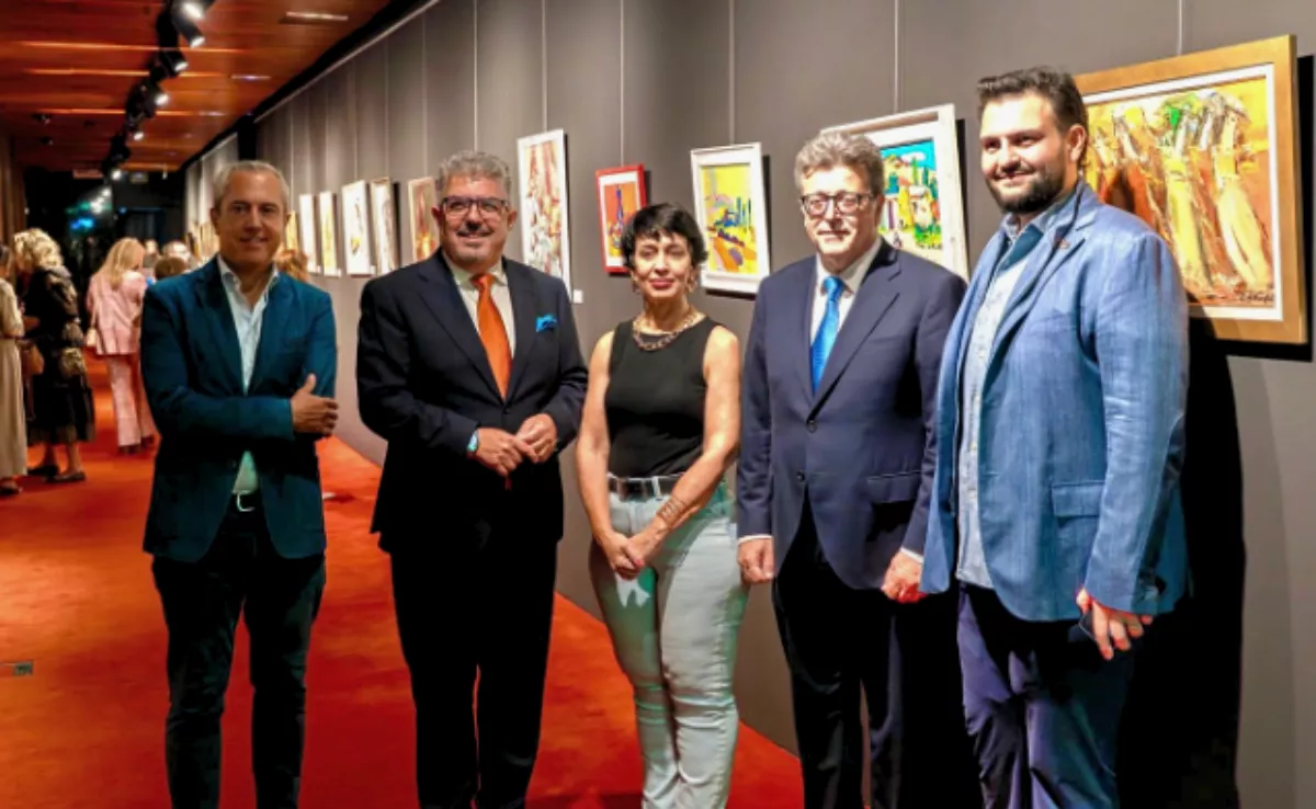 Inauguración de la exposición 'Armenia en Tenerife', en la Sala de Arte y Conferencias “Túnel del Arte” del Casino de Santa Cruz. 