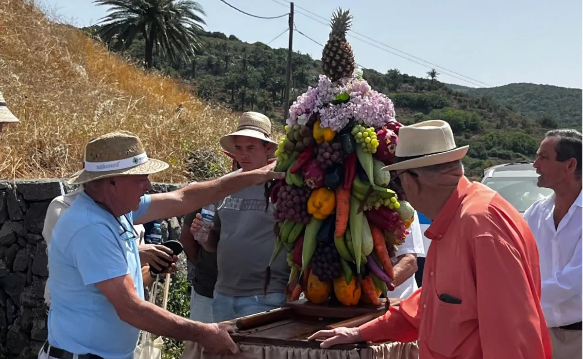 El Ramo en Arure, La Gomera./ ARCHIVO
