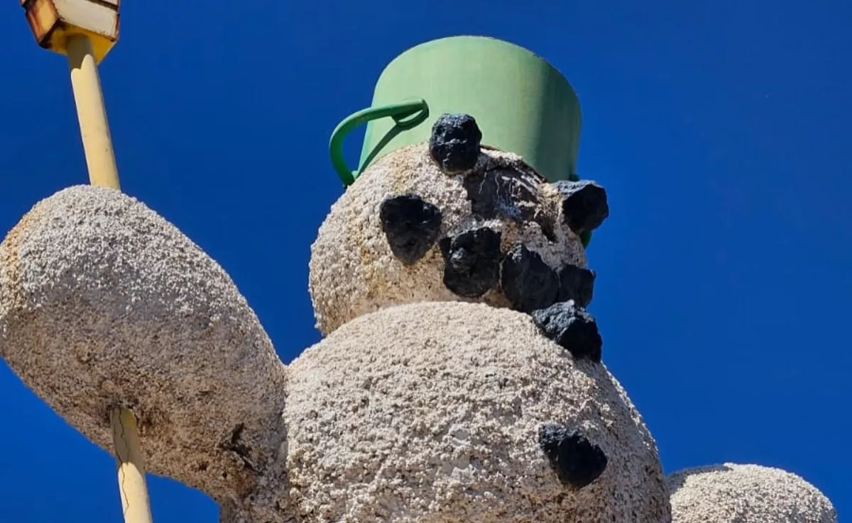 El Muñeco de Nieve se queda sin nariz / MONTAJE AH