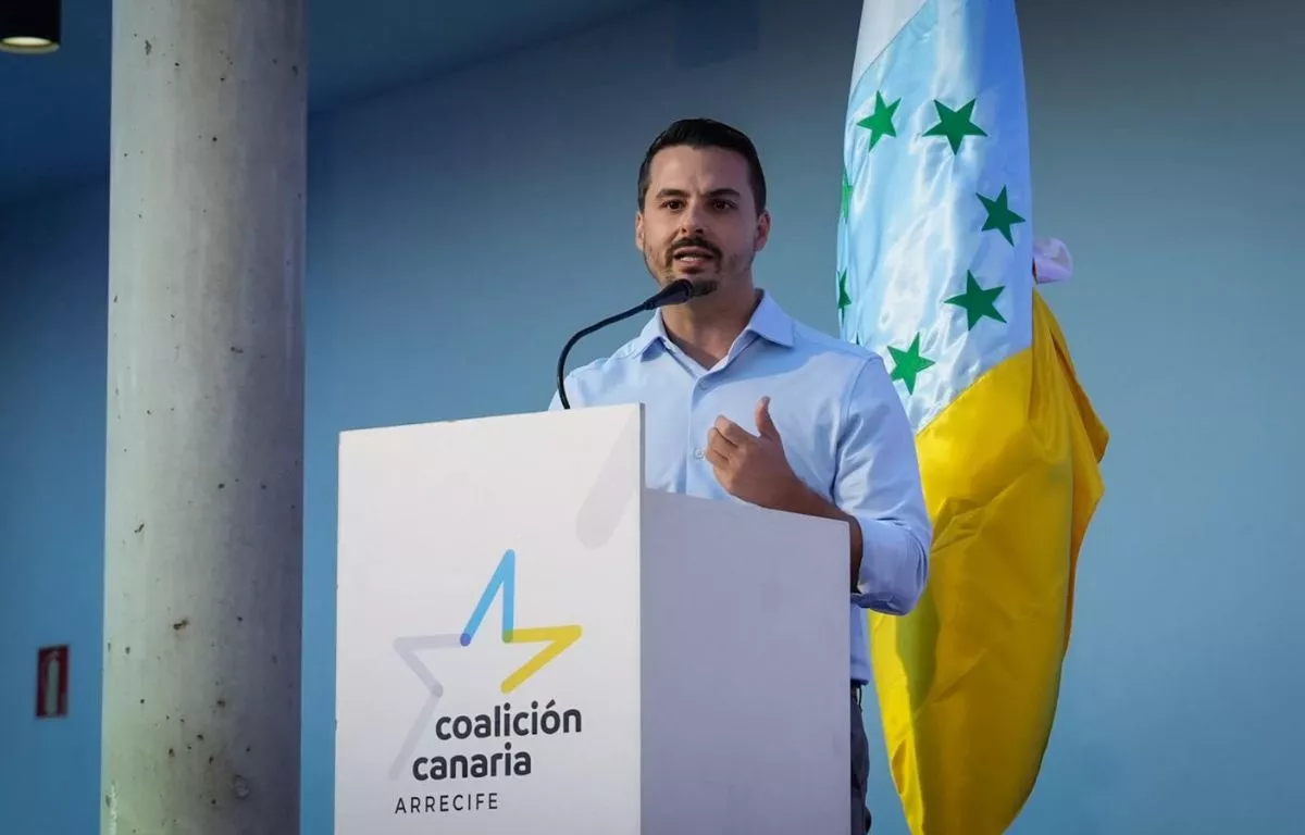 El secretario de organización de Coalición Canaria, David Toledo. AH