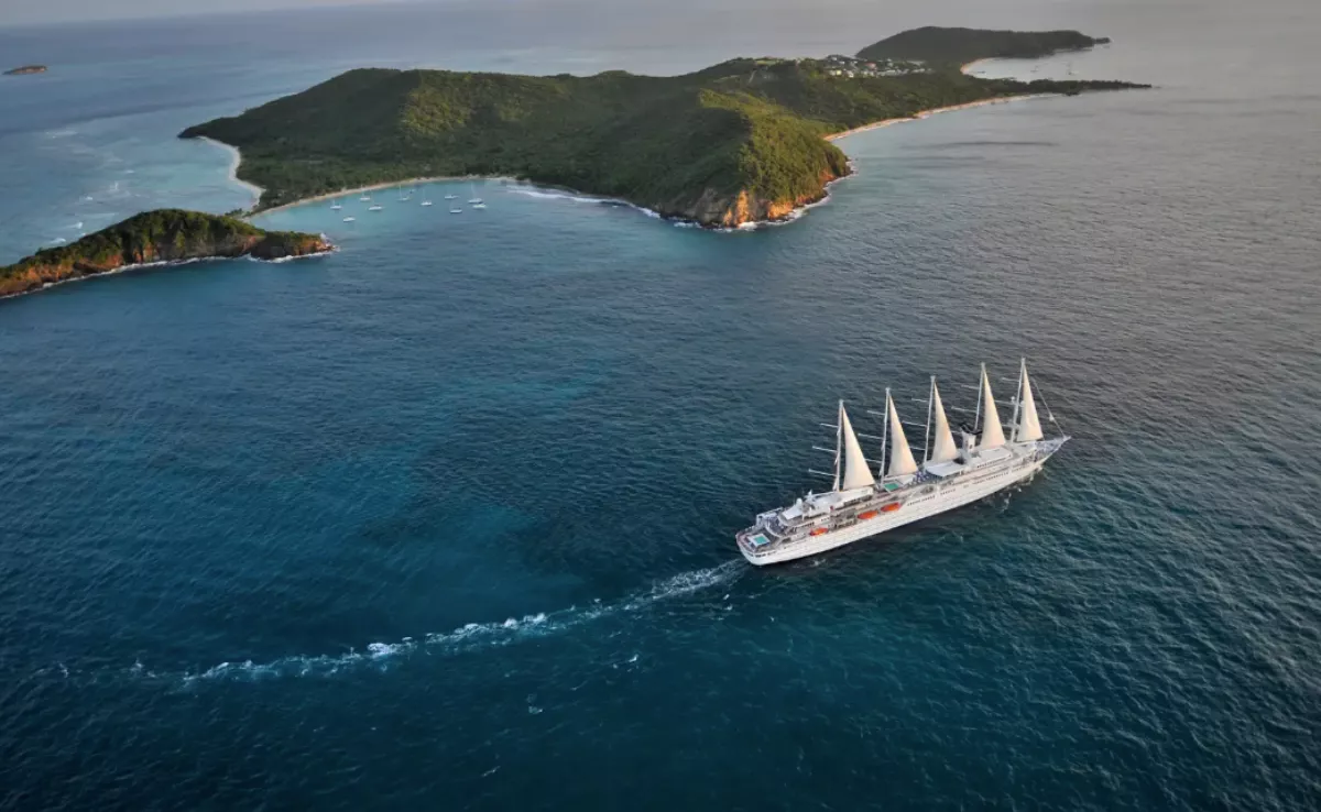 Imagen del velero más grande del mundo / CLUB MED 2