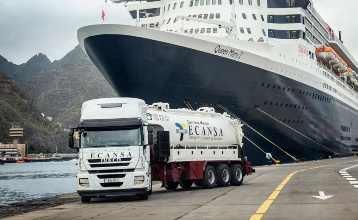 Un camión de Ecansa./ ECANSA