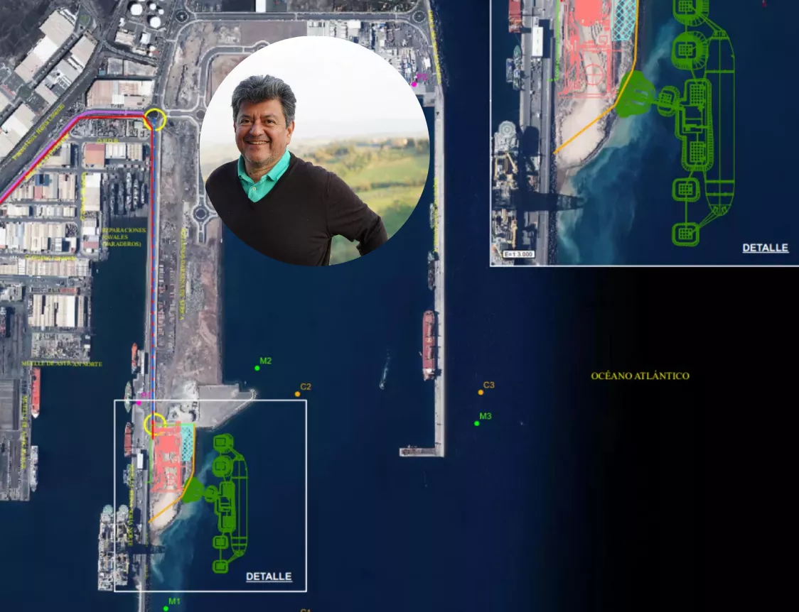Canarias tumba la planta de gas de Totisa en el Puerto de Las Palmas por riesgo para la salud. / AH