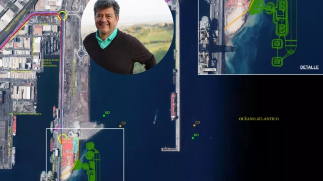 Canarias tumba la planta de gas de Totisa en el Puerto de Las Palmas por riesgo para la salud. / AH