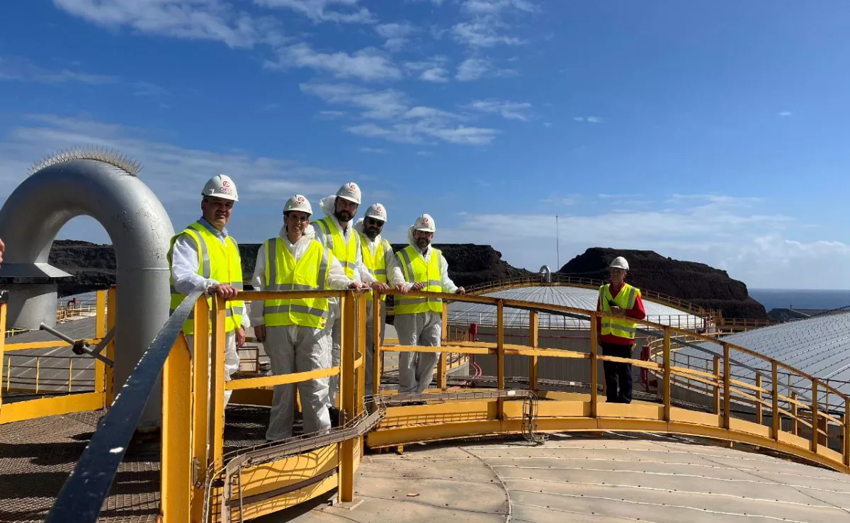 Visita de los delegados de las Zonas Francas Cádiz, Vigo y Tenerife a la Zona Franca de Gran Canaria / CEDIDA