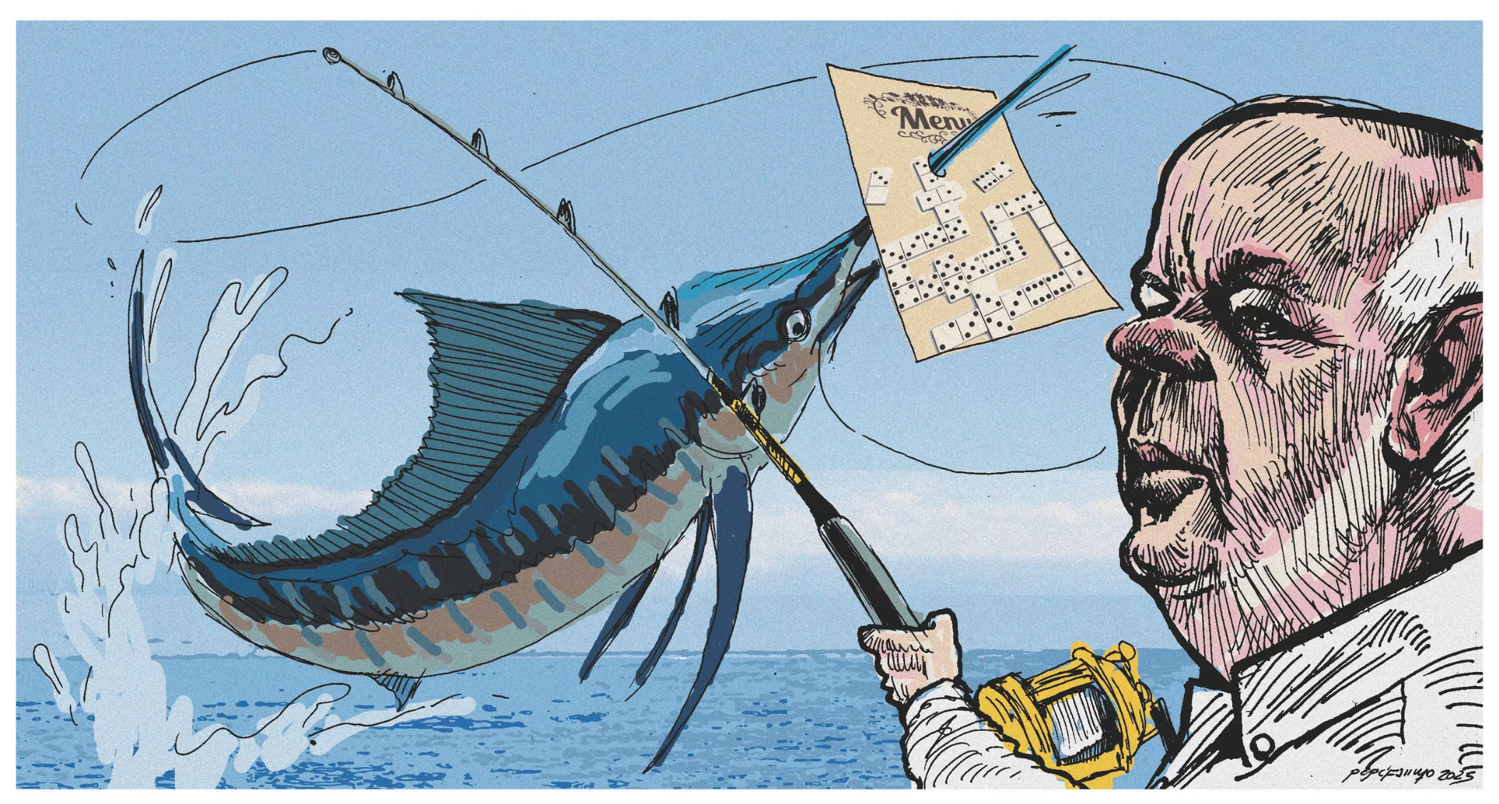 Alberto Cabré, por Farruqo. 