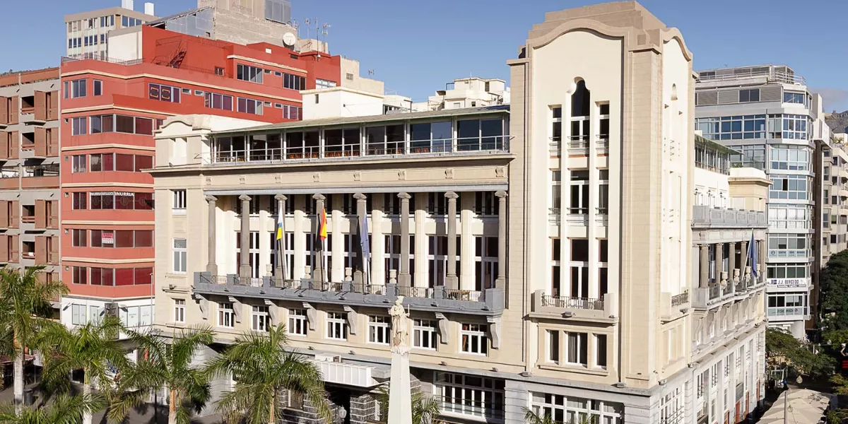 Imagen de la fachada del Real Casino de Tenerife / RCDT