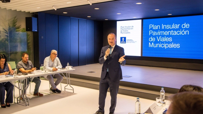 El vicepresidente del Cabildo y consejero de Obras Públicas, Augusto Hidalgo. CABILDO DE GRAN CANARIA El vicepresidente del Cabildo y consejero de Obras Públicas, Augusto Hidalgo. CABILDO DE GRAN CANARIA