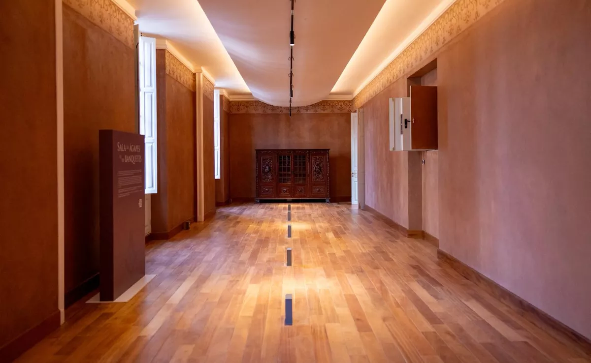 Interior del Templo Masónico de Santa Cruz / AYUNTAMIENTO DE SANTA CRUZ