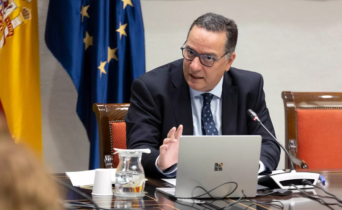 Consejero de Educación del Gobierno de Canarias, Poli Suárez. /EFE