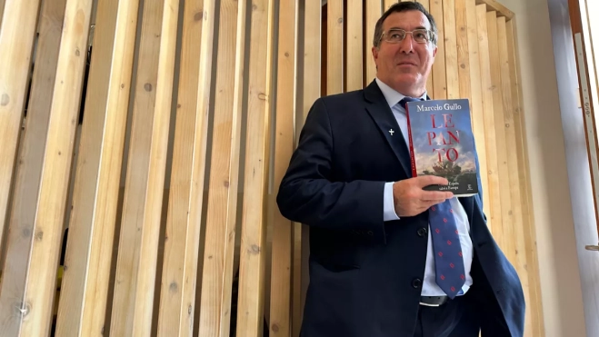 Marcelo Gullo, autor de 'Lepanto, cuando España salvó a Europa' / ATLÁNTICO HOY - MARCOS MORENO Marcelo Gullo, autor de 'Lepanto, cuando España salvó a Europa' / ATLÁNTICO HOY - MARCOS MORENO