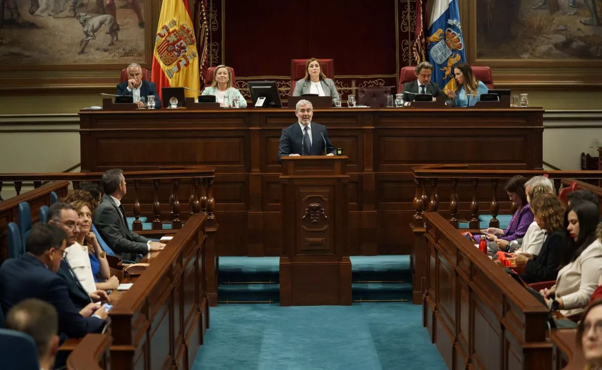 Parlamento de Canarias. / EFE-Ramón de la Rocha