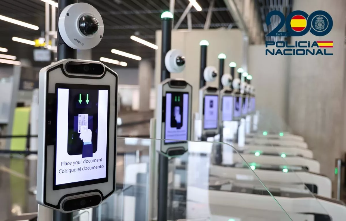 La Policía Nacional estrena en Gran Canaria el nuevo sistema europeo de fronteras inteligentes