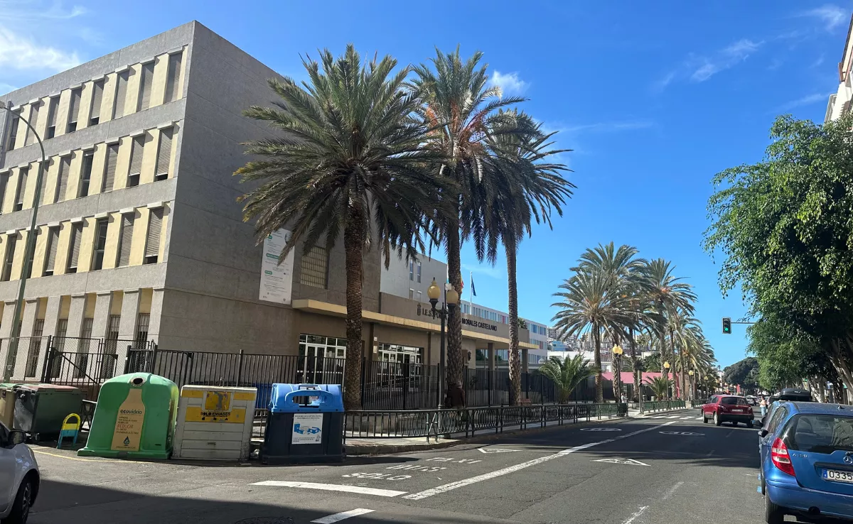 El paseo de Tomás Morales, lugar donde se produjo el atropello. / AH