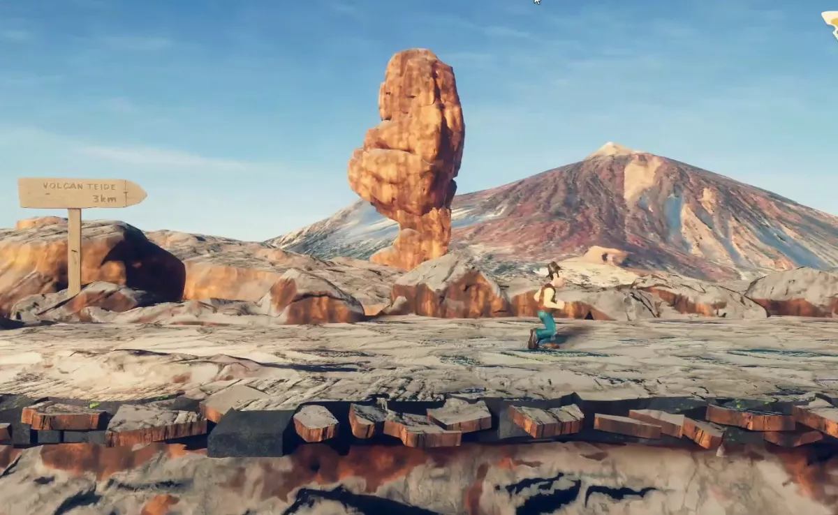 Tadeo Jones en Canarias / CAPTURA VIDEOJUEGO