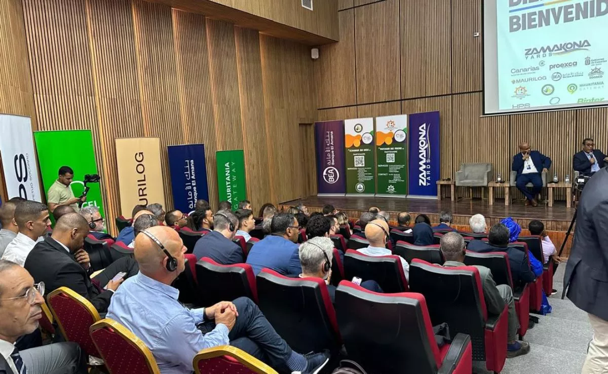 Evento 'Atlantic Marine Energy and Industrial Support Summit' organizado por Oneport, Proexa, el Clúster Marítimo de Canarias, empresas y el Gobierno de Mauritania. /Cedida