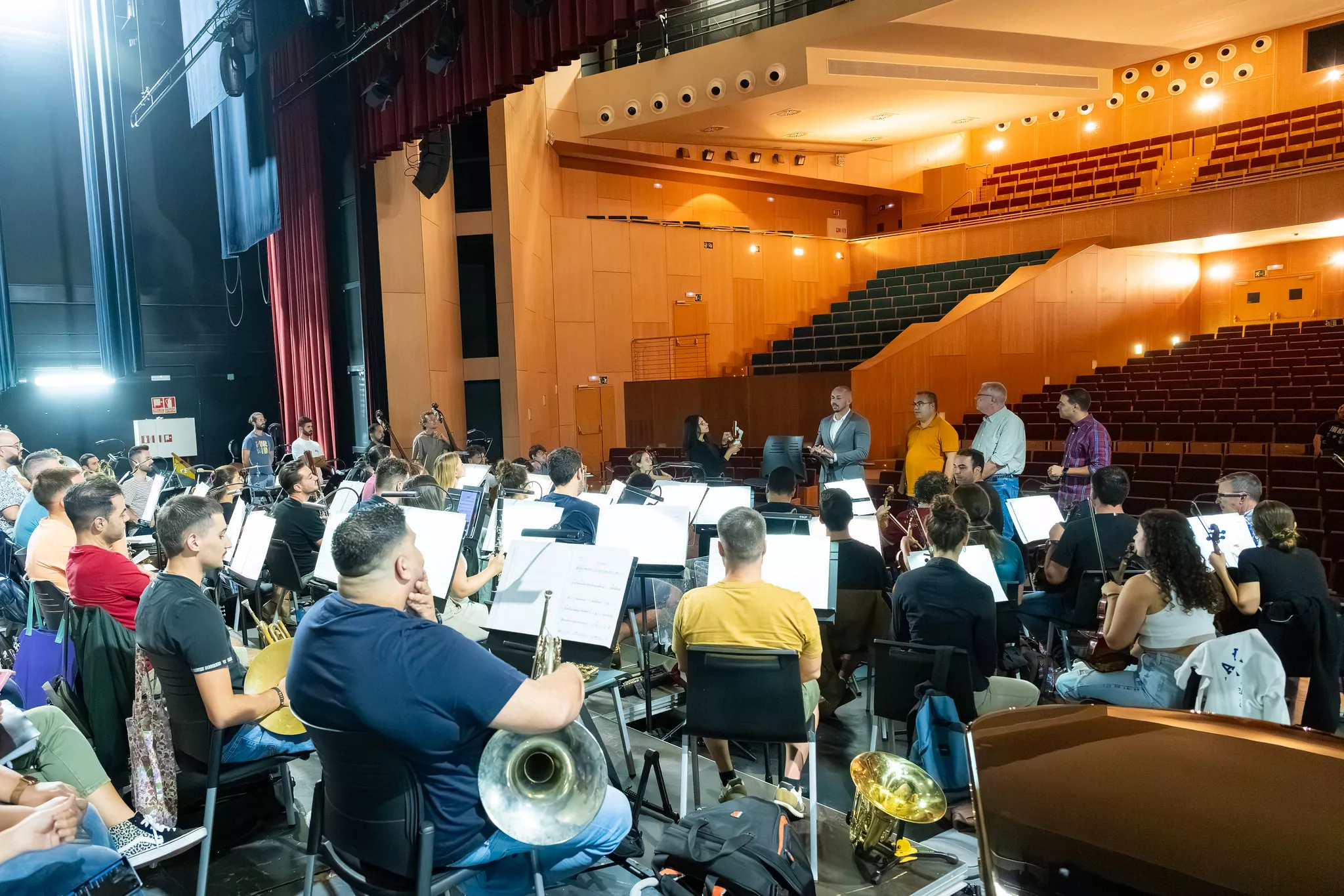 Grabación de ‘Un Bolero para Gáldar’. Ayuntamiento